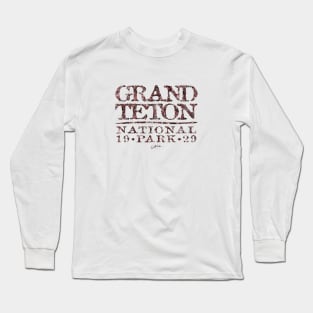 Grand Teton National Park Long Sleeve T-Shirt